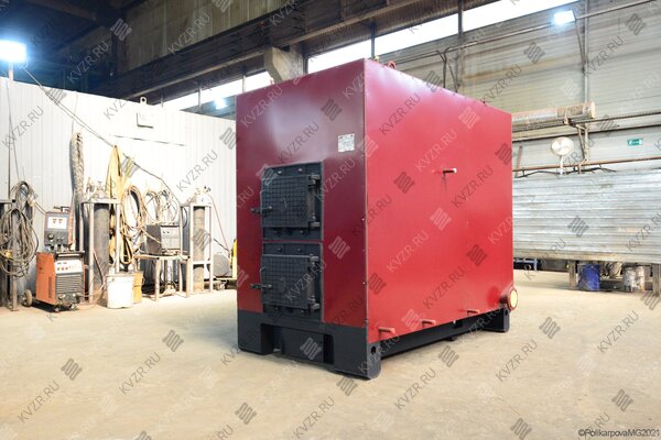 Котел 0.47 МВт угольно дровяной