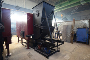 Котел 1280 кВт с топкой ТШПМ