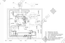 Схема подключения и монтажа водогрейного промышленного котла КВ-0.4