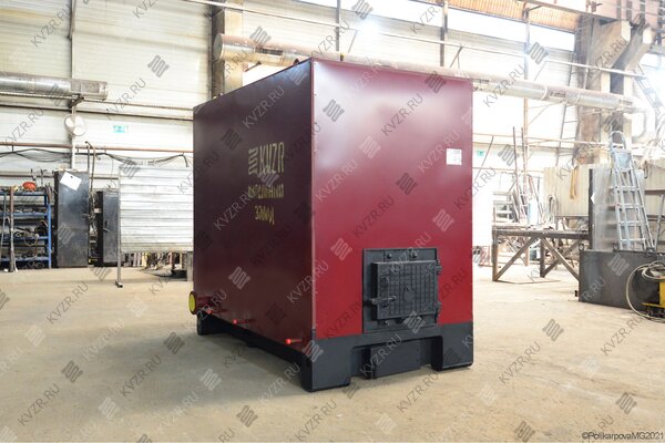 Твердотопливный котел 800 кВт водогрейный